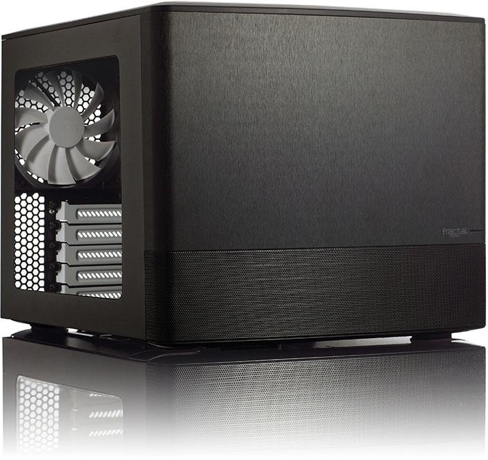 Fractal Design - Torre Micro-ATX Fractal Design Node 804 black