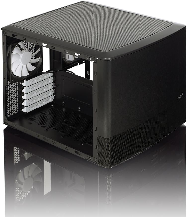 Fractal Design - Torre Micro-ATX Fractal Design Node 804 black