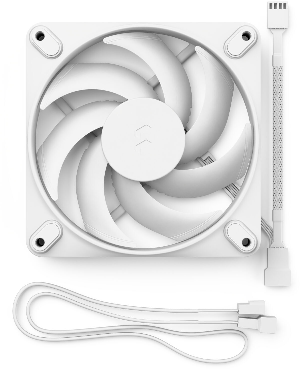 Fractal Design - Ventilador Fractal Design Momentum 12 120mm 2200RPM 4 Pinos PWM Blanco