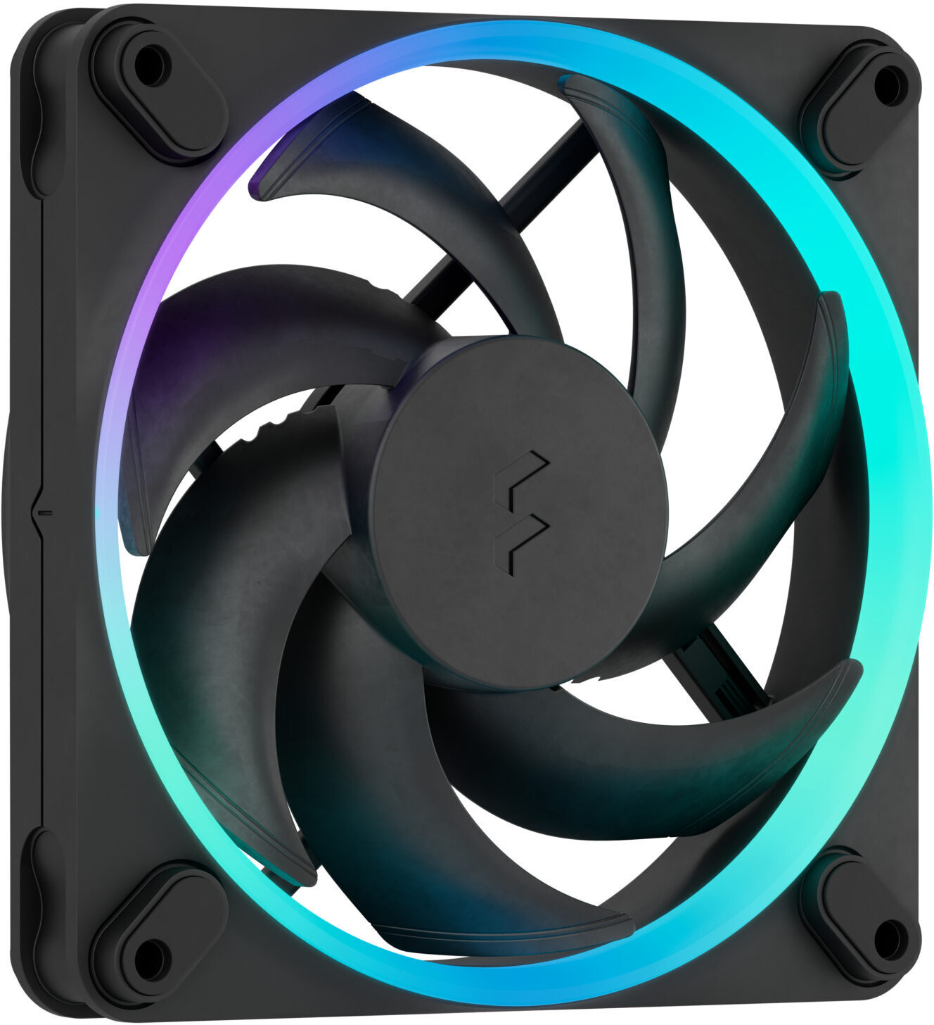 Ventilador Fractal Design Momentum 12 120mm 2200RPM 8 Pinos RGB Negro