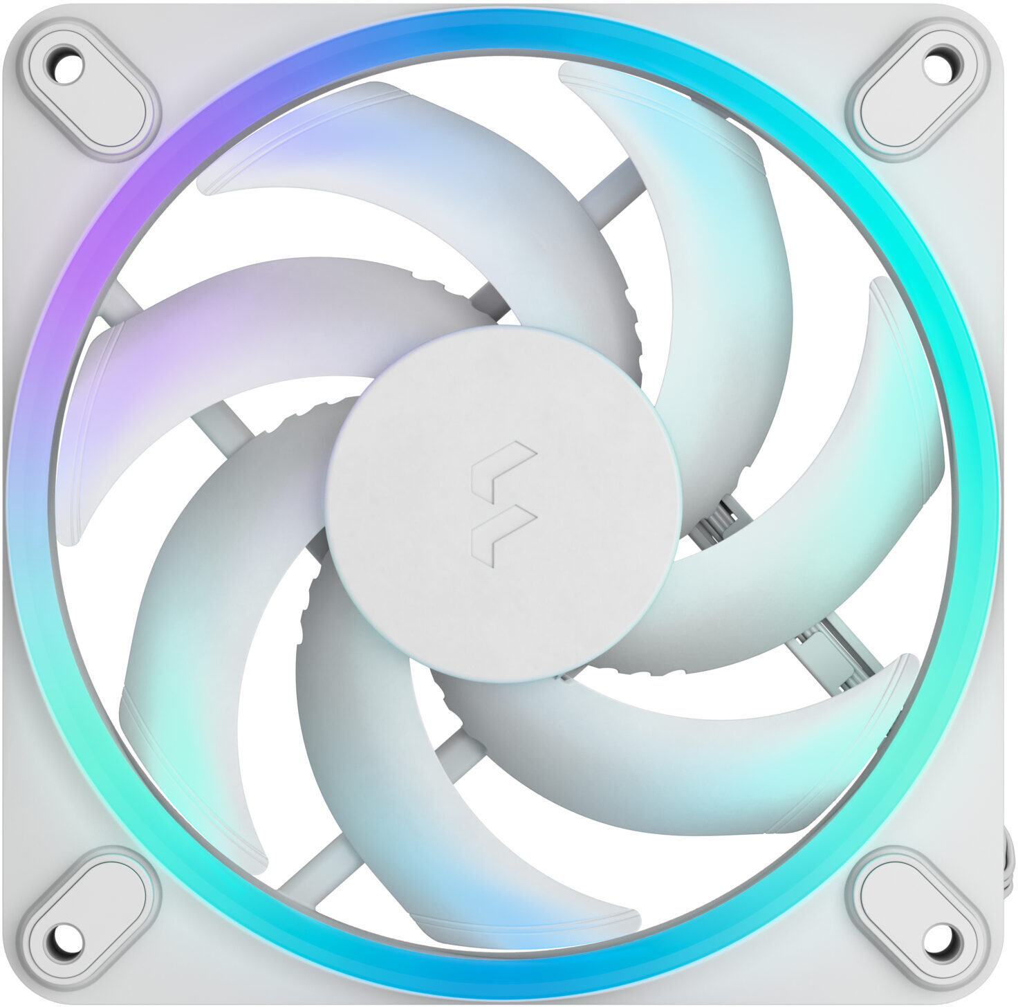 Fractal Design - Ventilador Fractal Design Momentum 12 120mm 2200RPM 8 Pinos RGB Blanca