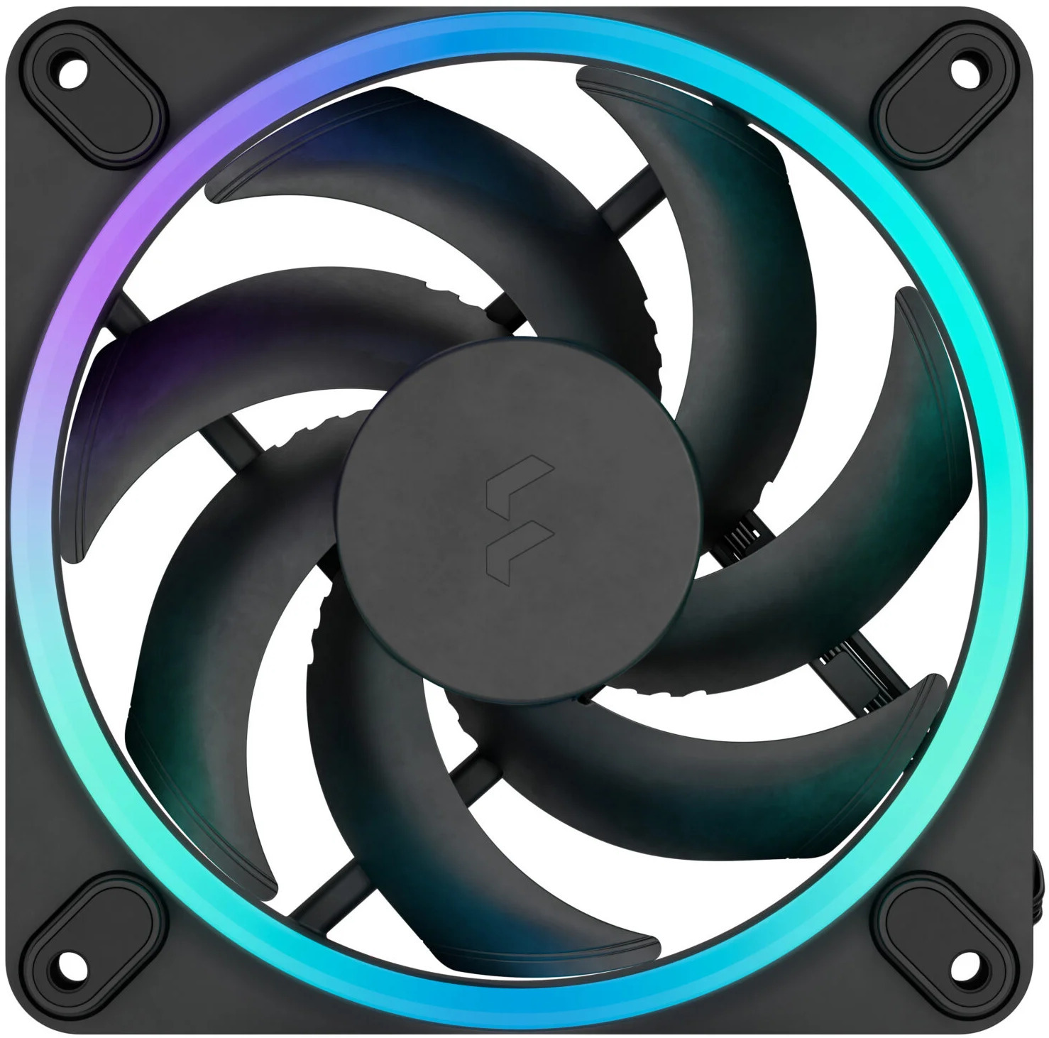 Fractal Design - Ventilador Fractal Design Momentum 14 140mm 1800RPM 8 Pinos RGB Negro (3 Pack)