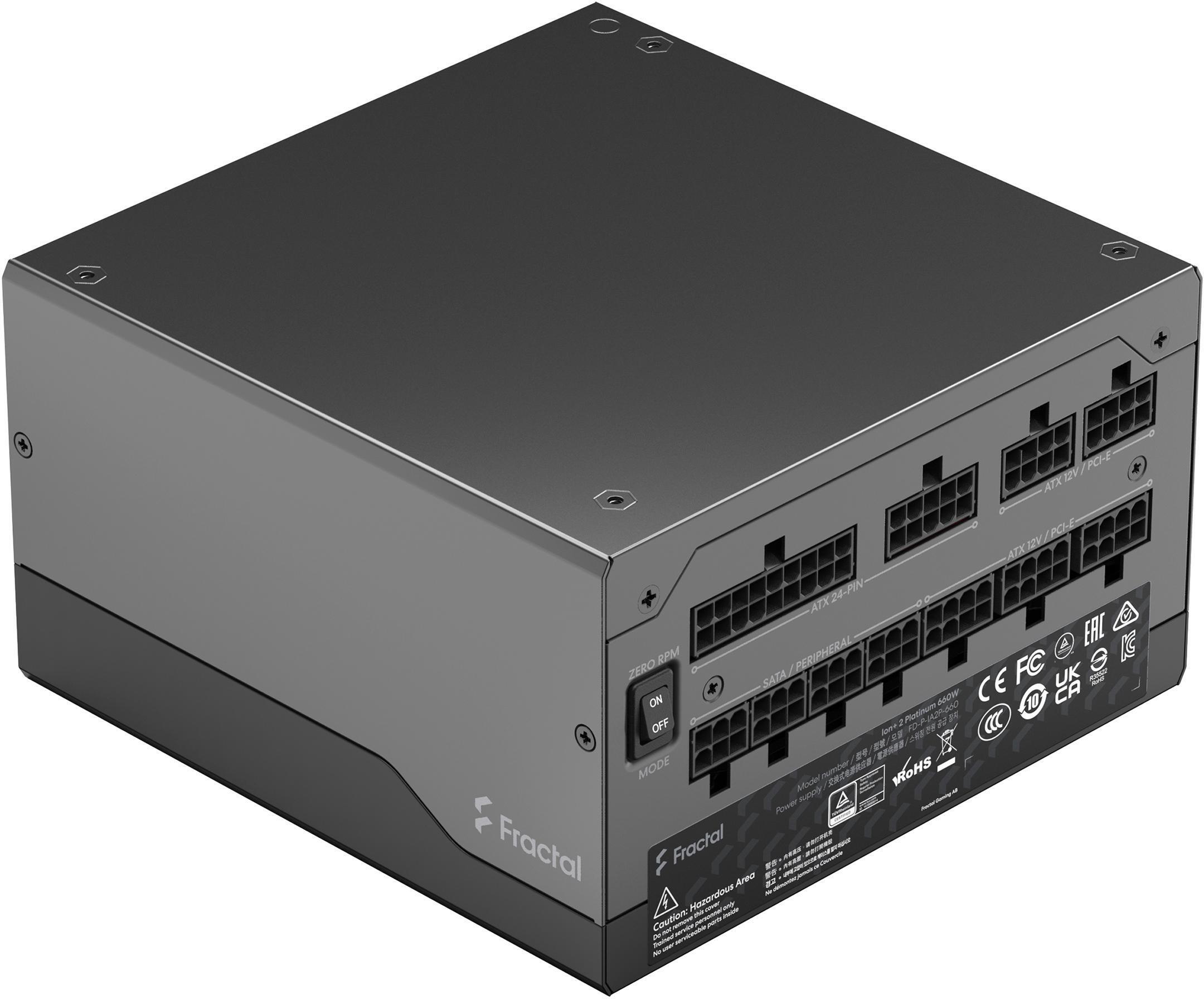 Fractal Design - Fuente Alimentación Fractal Design Ion+ 2 660W 80+ Platinum Full Modular