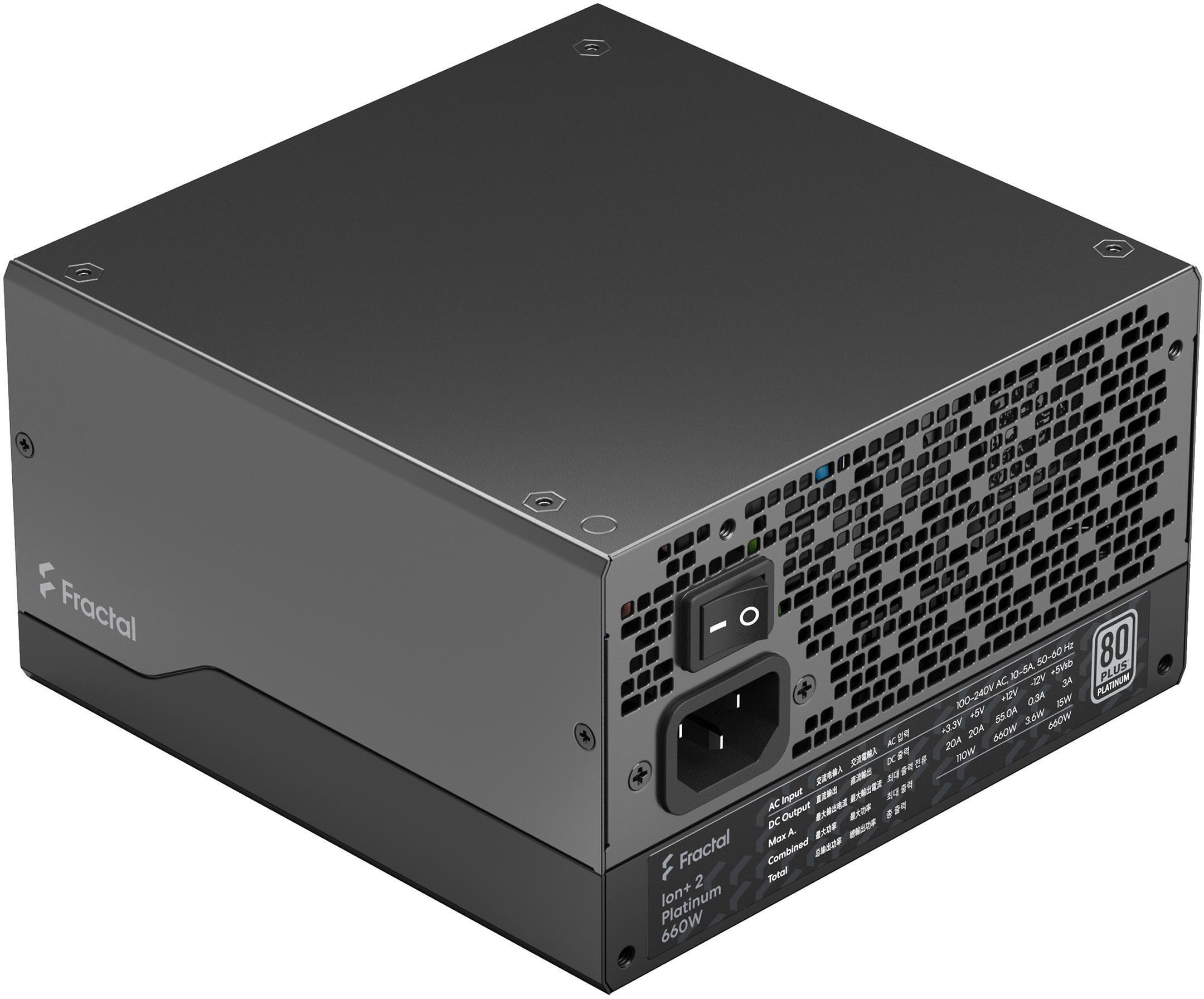 Fractal Design - Fuente Alimentación Fractal Design Ion+ 2 660W 80+ Platinum Full Modular