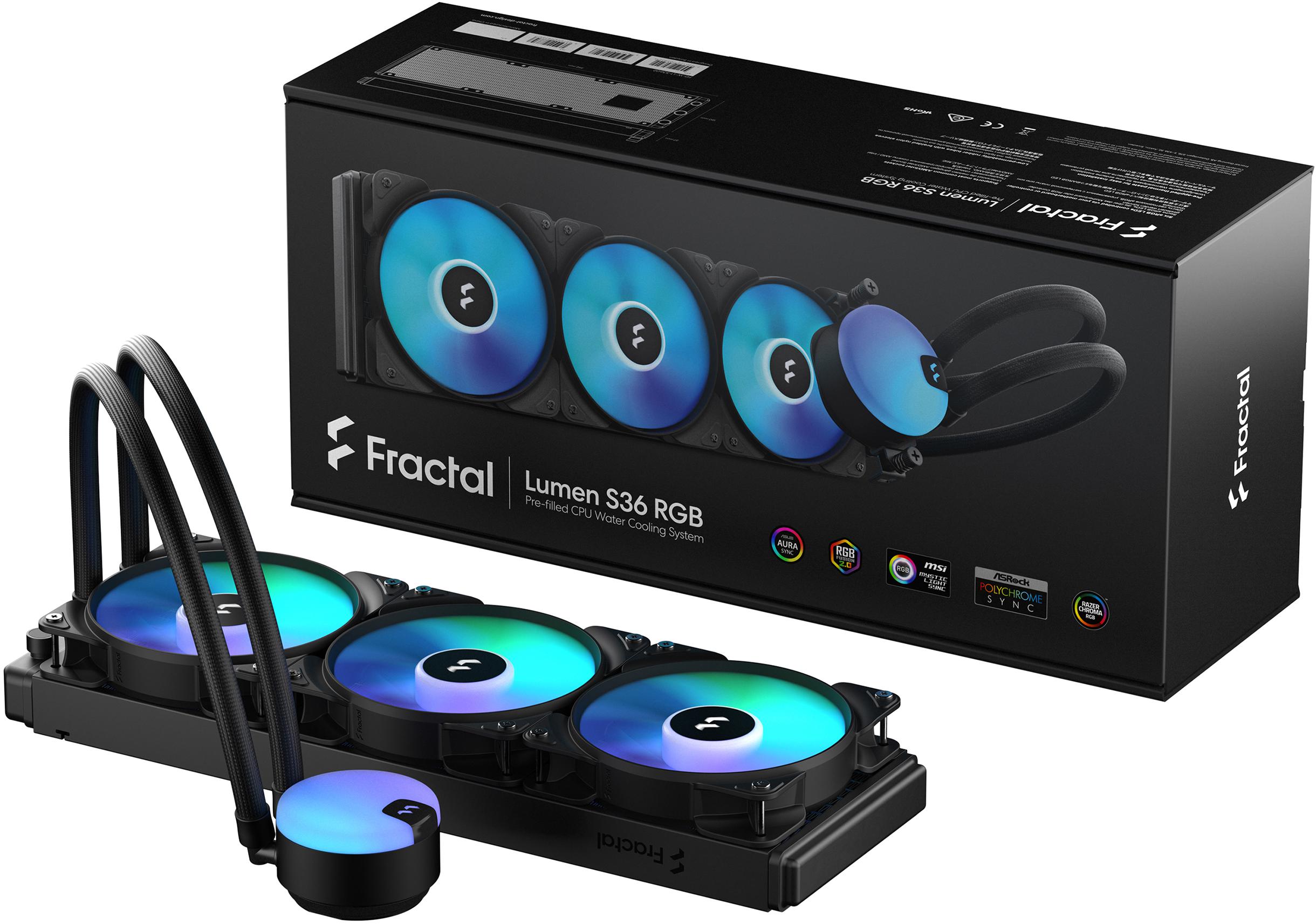 Fractal Design - Refrigeración Liquida CPU Fractal Design Lumen S36 v2 RGB