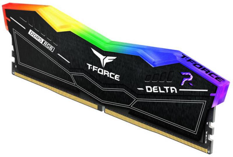 Team Group - Team Group Kit 32GB (2 x 16GB) DDR5 6000MHz Delta RGB Negro CL28