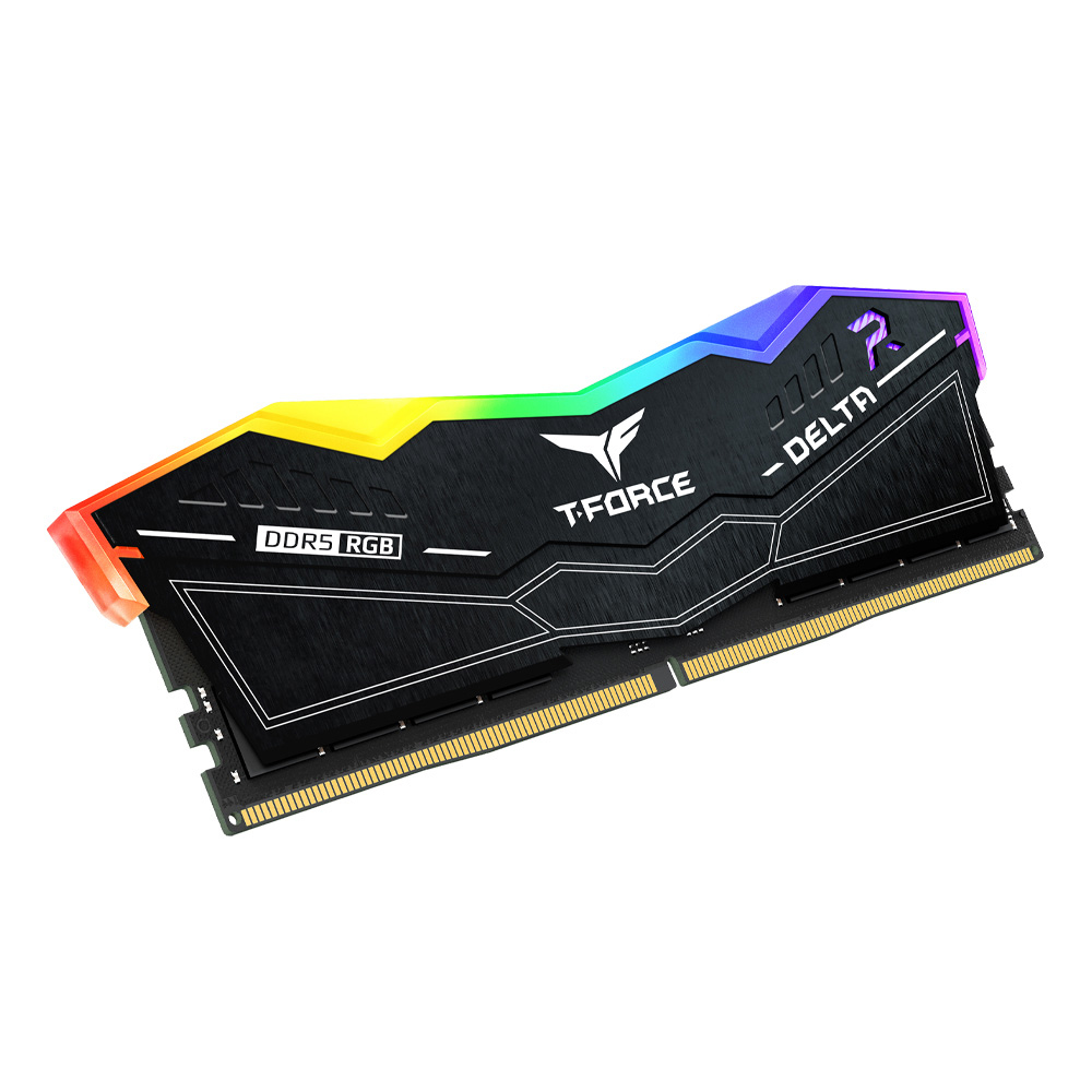 Team Group - Team Group Kit 32GB (2 x 16GB) DDR5 6000MHz Delta RGB Negro CL30