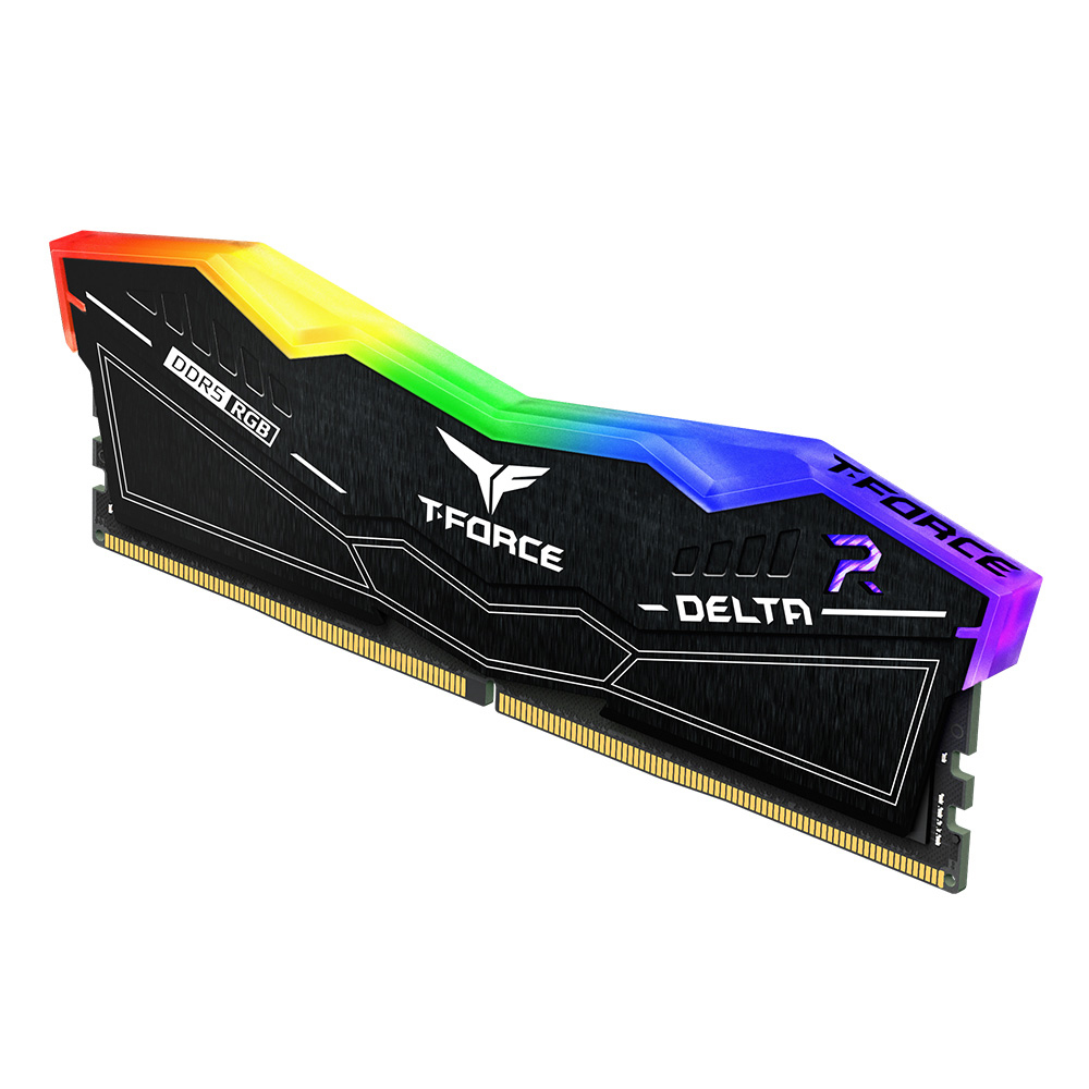 Team Group - Team Group Kit 32GB (2 x 16GB) DDR5 6000MHz Delta RGB Negro CL30