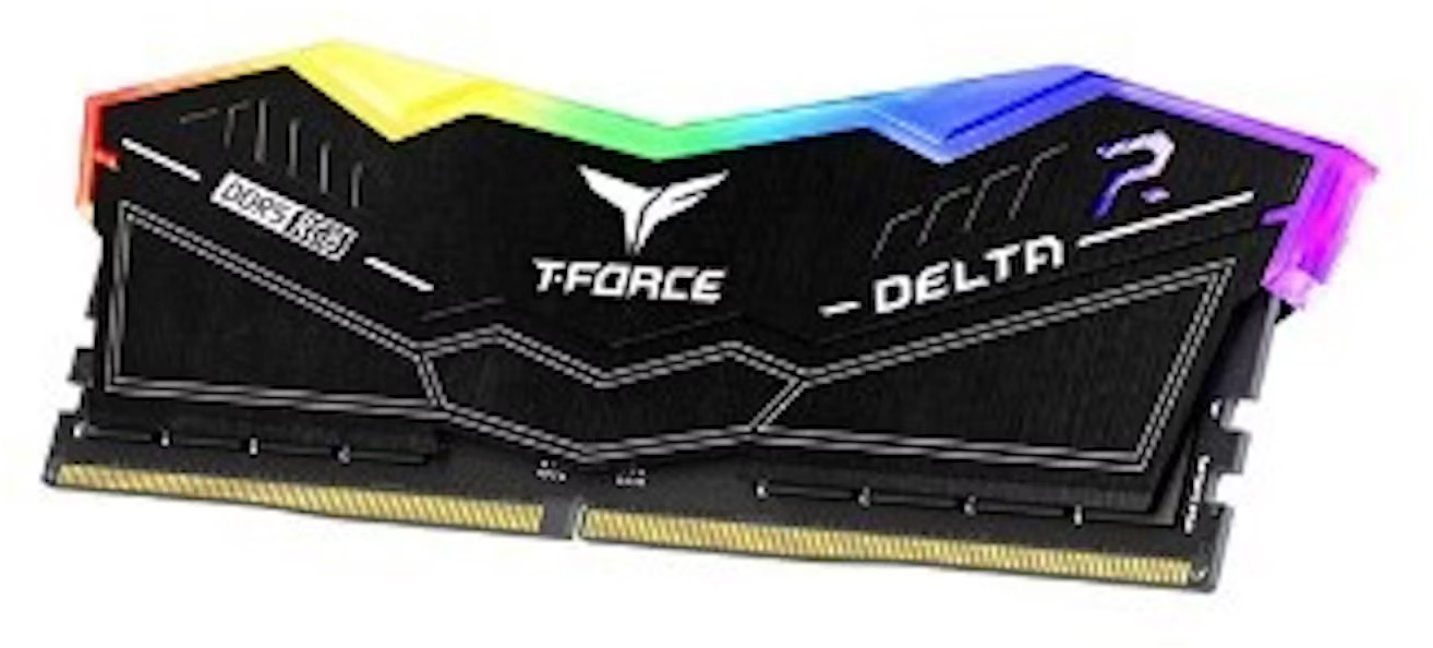 Team Group - Team Group Kit 32GB (2 x 16GB) DDR5 6000MHz Delta RGB Negro CL38 V2