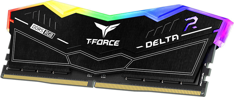 Team Group - Team Group Kit 32GB (2 x 16GB) DDR5 6400MHz Delta RGB Negro CL32