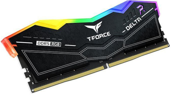 Team Group - Team Group Kit 32GB (2 x 16GB) DDR5 6600MHz Delta RGB Negro CL34