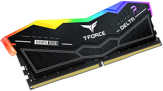 Team Group - Team Group Kit 32GB (2 x 16GB) DDR5 6800MHz Delta RGB Negro CL34