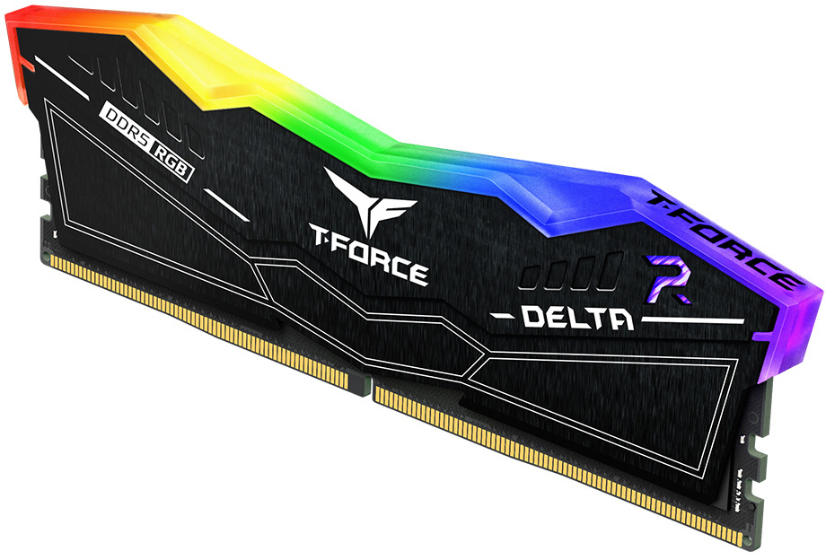 Team Group - Team Group Kit 64GB (2 x 32GB) DDR5 6000MHz Delta RGB Negro CL30