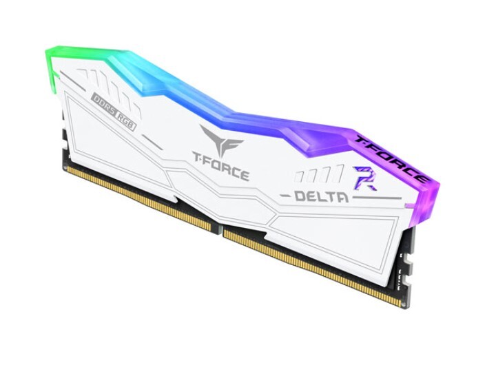 Team Group - Team Group Kit 32GB (2 x 16GB) DDR5 5200MHz Delta RGB Blanco CL40