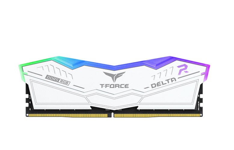 Team Group - Team Group Kit 32GB (2 x 16GB) DDR5 6000MHz Delta RGB Blanco CL38