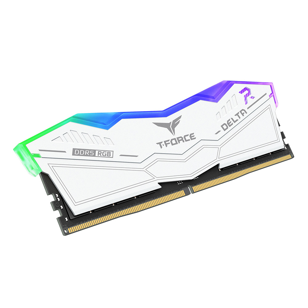 Team Group - Team Group Kit 48GB (2 x 24GB) DDR5 7600MHz Delta RGB Blanco CL36