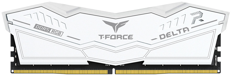 Team Group - Team Group Kit 64GB (2 x 32GB) DDR5 6000MHz Delta RGB Blanco CL30