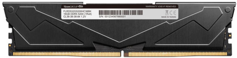 Team Group - Team Group Kit 32GB (2 x 16GB) DDR5 5200MHz Vulcan Negro CL40