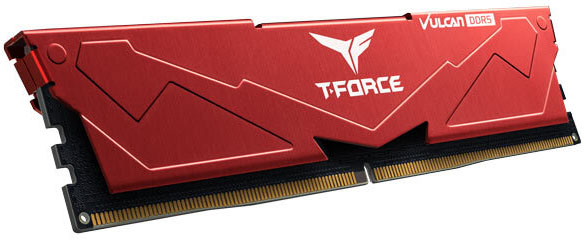 Team Group - Team Group Kit 64GB (2 x 32GB) DDR5 5200MHz Vulcan Red CL40