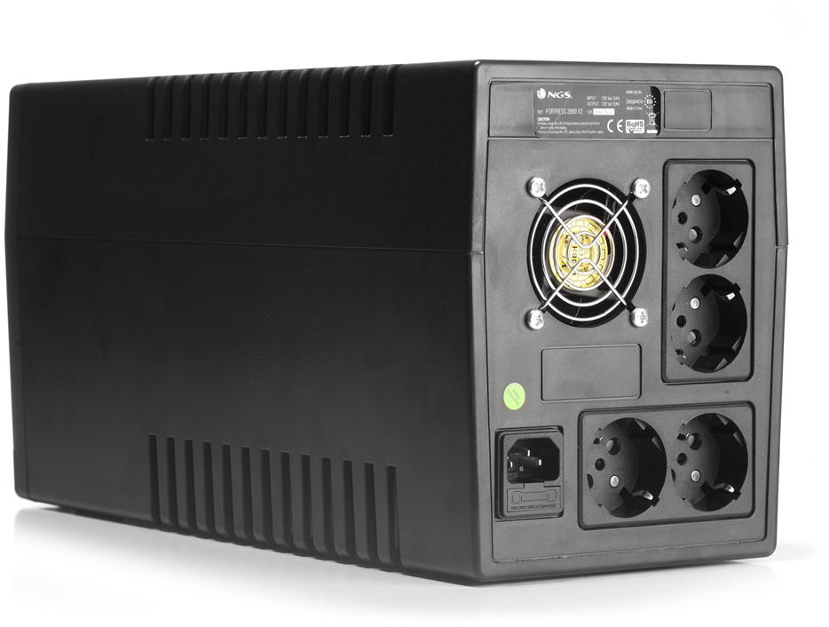 NGS - UPS NGS Off-line Fortress 2000V2 900W 4 Tomas de Protección