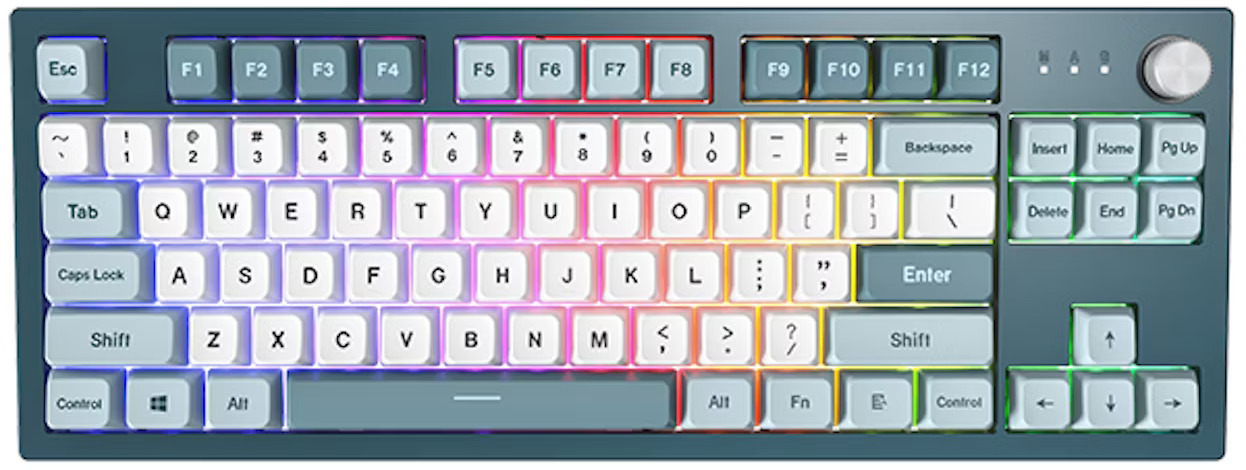 - ** B Grade ** Teclado Montech Freedom TKL ,Hot-swappable, GateronG Pro 2.0 Red Switch, RGB, PBT - Mecânico (PT) Picture of - ** B Grade ** Teclado Montech Freedom TKL ,Hot-swappable, GateronG Pro 2.0 Red Switch, RGB, PBT - Mecânico (PT)