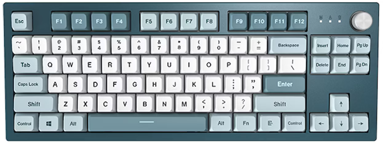 Montech - ** B Grade ** Teclado Montech Freedom TKL ,Hot-swappable, GateronG Pro 2.0 Red Switch, RGB, PBT - Mecânico (PT)