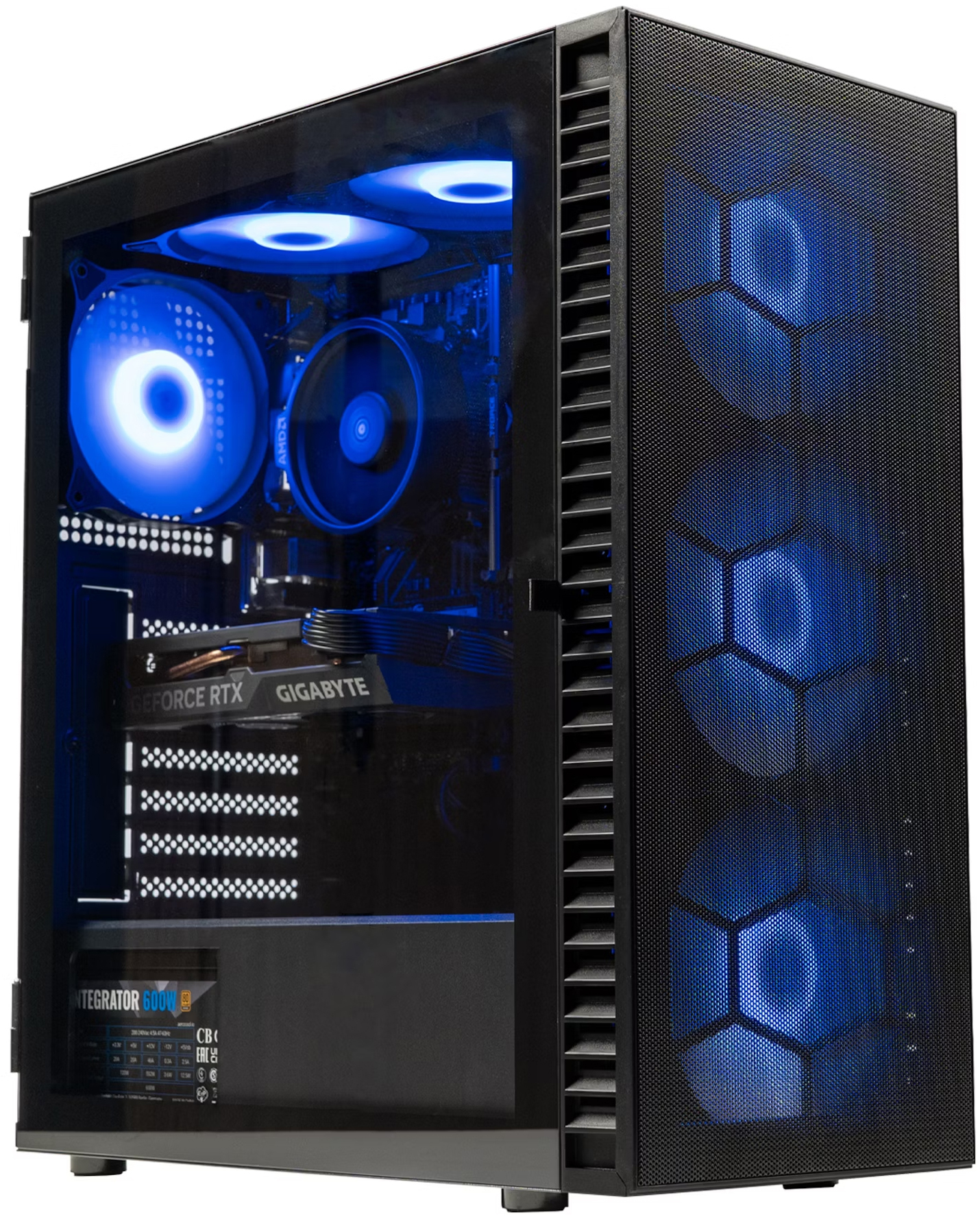 King Mod Systems - Ordenador King Mod Gamer-PC Mach 1 Ryzen 5 5600 16GB DDR4 1TB RTX 4060 WiFi W11