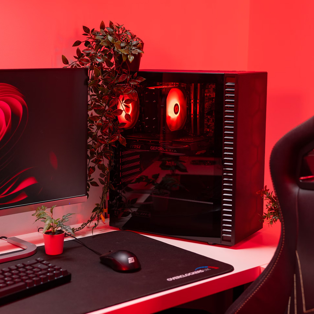 King Mod Systems - Ordenador King Mod Gamer-PC Powered by MSI - Mach 3 Ryzen 7 5700X3D 32GB DDR4 1TB RTX 4070 SUPER WiFi W11