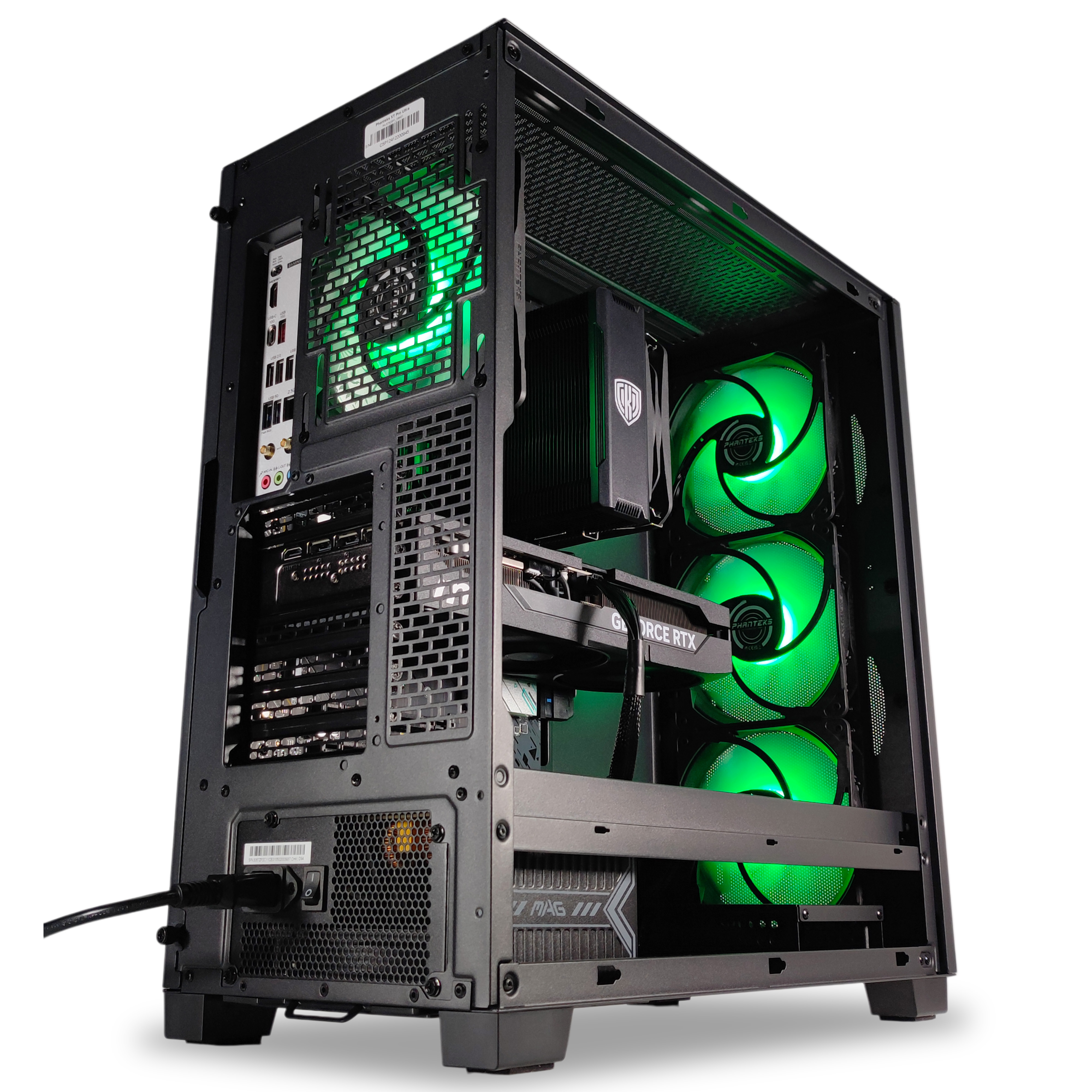 King Mod Systems - Ordenador King Mod Gamer-PC Mach 5G Ryzen 5 7600X3D 32GB DDR5 2TB RTX 5070 Ti WiFi W11