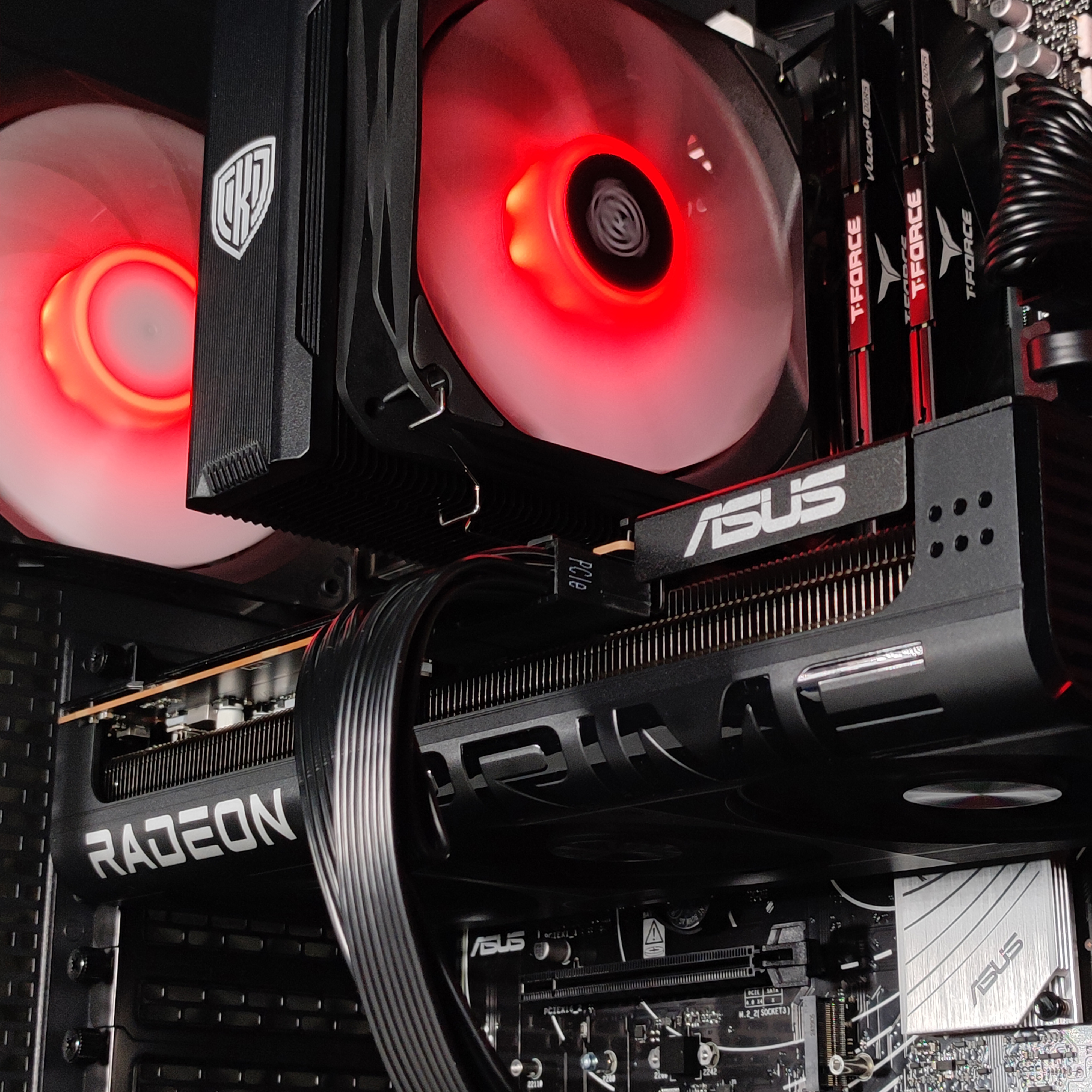 King Mod Systems - Ordenador King Mod Gamer-PC Mach 5R Ryzen 5 7600X3D 32GB DDR5 2TB RX 9070 XT WiFi W11