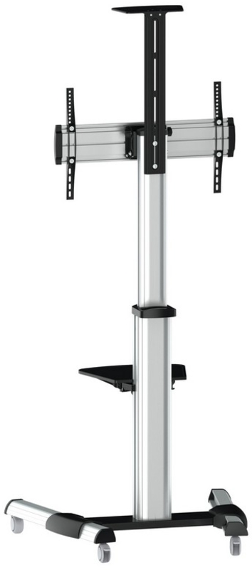 Tooq - Soporte Móvel Tooq Tilt Rotação 90º Ajustable 37" a 70" Max. 50kg Negro