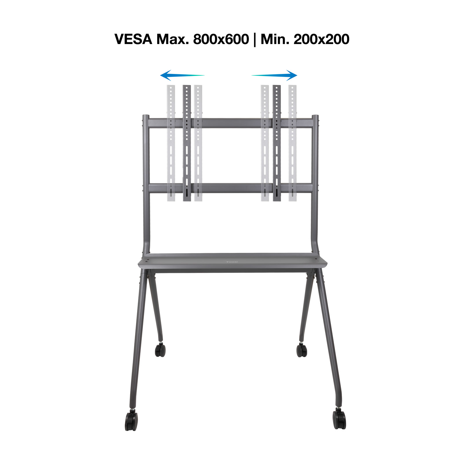 Tooq - Soporte Móvil Tooq iSTAND 50" a 86" Máx.120Kg Gris