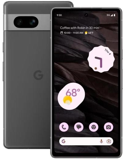 Google - Smartphone Google Pixel 7a 5G 6.1" (8 GB/128 GB) 90hz Charcoal