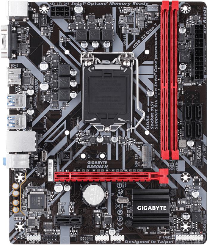 Gigabyte - ** B Grade ** Placa Base Gigabyte B360M H