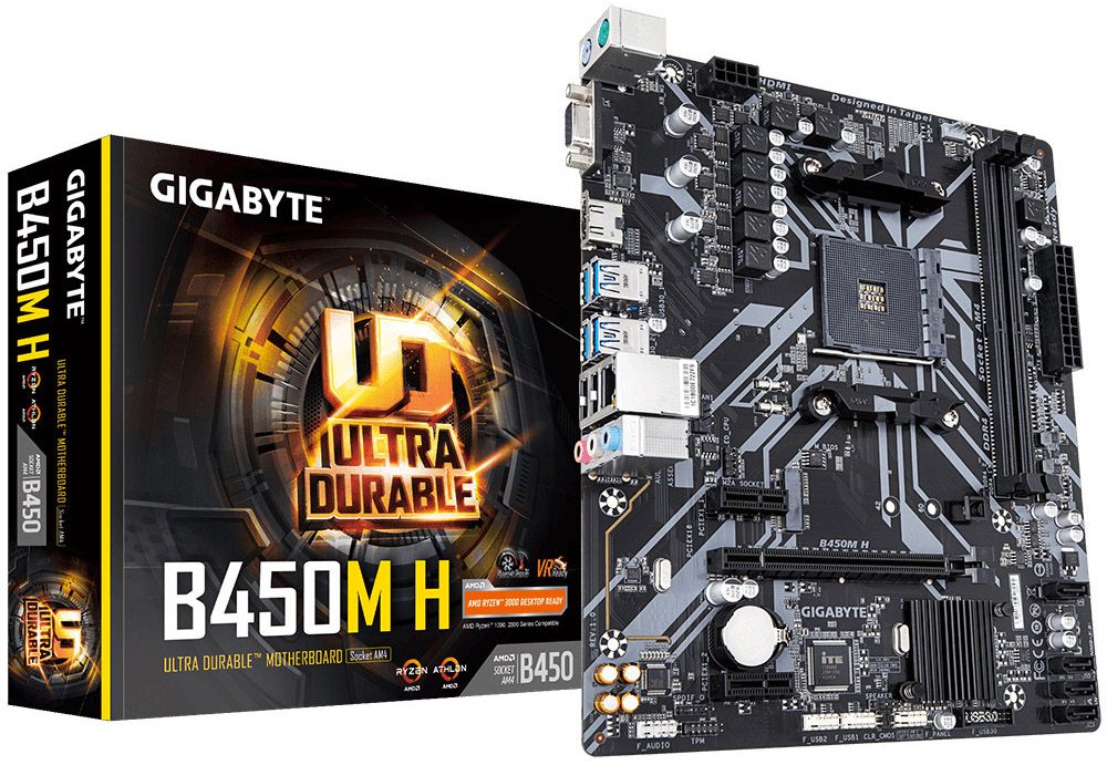 Gigabyte - Placa Base Gigabyte B450M-H