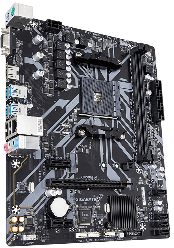 Gigabyte - Placa Base Gigabyte B450M-H