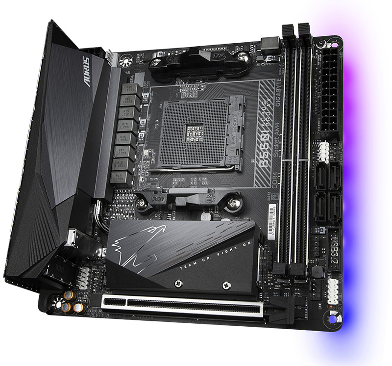 Gigabyte - Placa Base Gigabyte B550I Aorus Pro AX