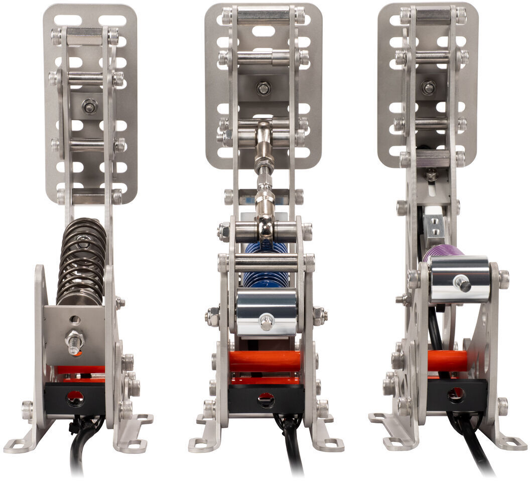 VRS - Conjunto Controladora para Pedales + Pedais VRS DirectForce Pro - 3 Pedales ( Acelerador + Freno+ Embrague)