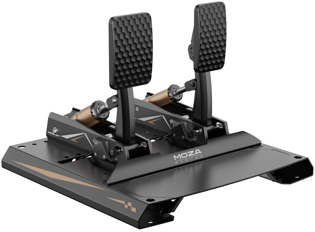  - Bundle Nitro Concepts Cockpit E-Racer / MOZA Base R12 / Volante KS GT / Pedais CRP2