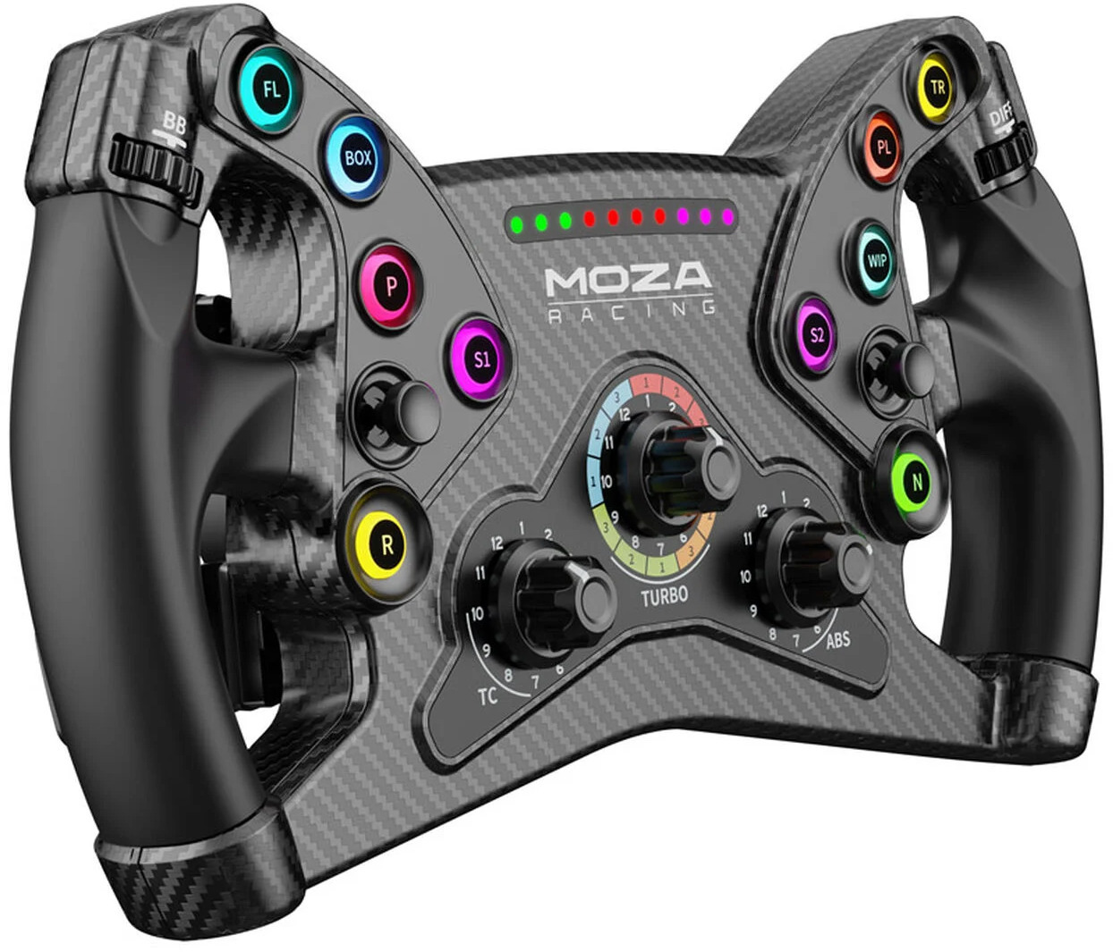  - Bundle Nitro Concepts Cockpit E-Racer / MOZA Base R12 / Volante KS GT / Pedais CRP2
