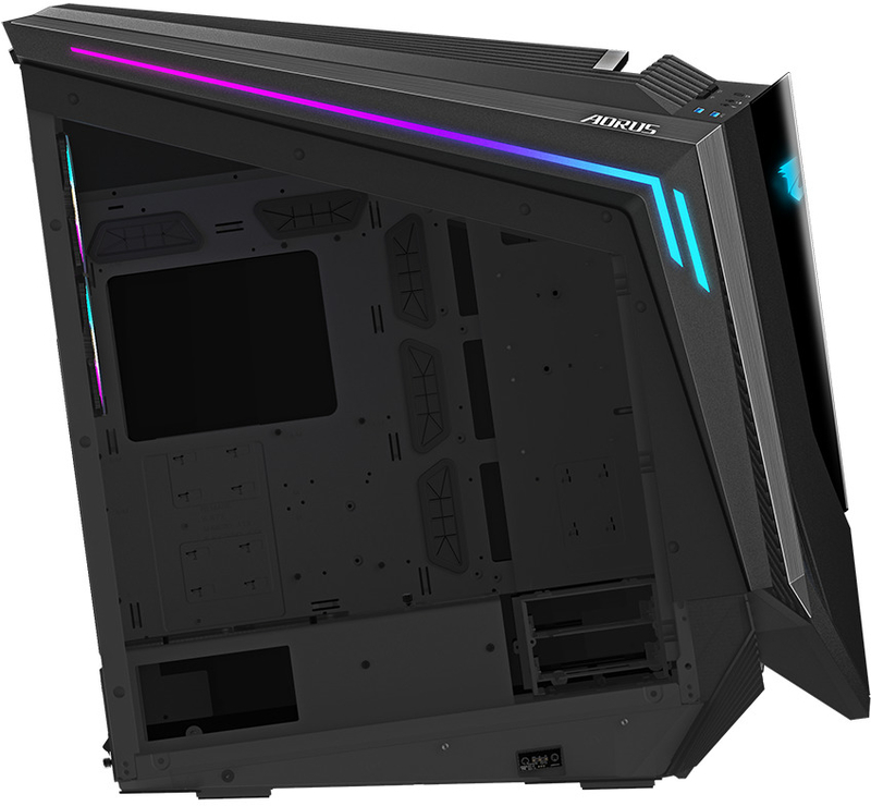 Gigabyte - Torre ATX Gigabyte Aorus C700 Glass RGB Negro Cristal Templado