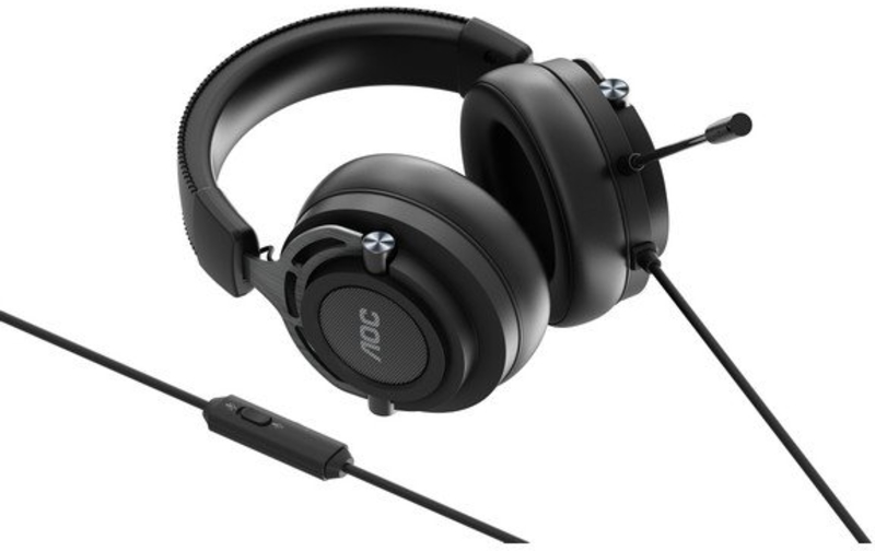 AOC - Auriculares AOC GH200 Jack 3.5mm PC/MAC/PS5/XBOX