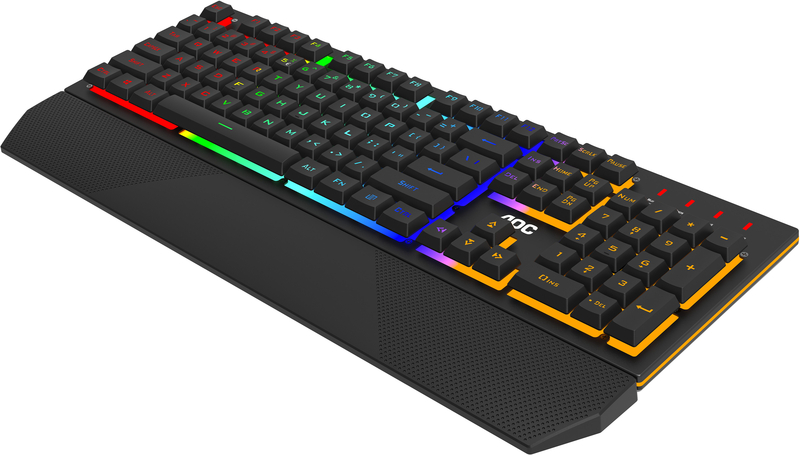 AOC - Teclado AOC GK200 RGB Membrana Iluminado (US)