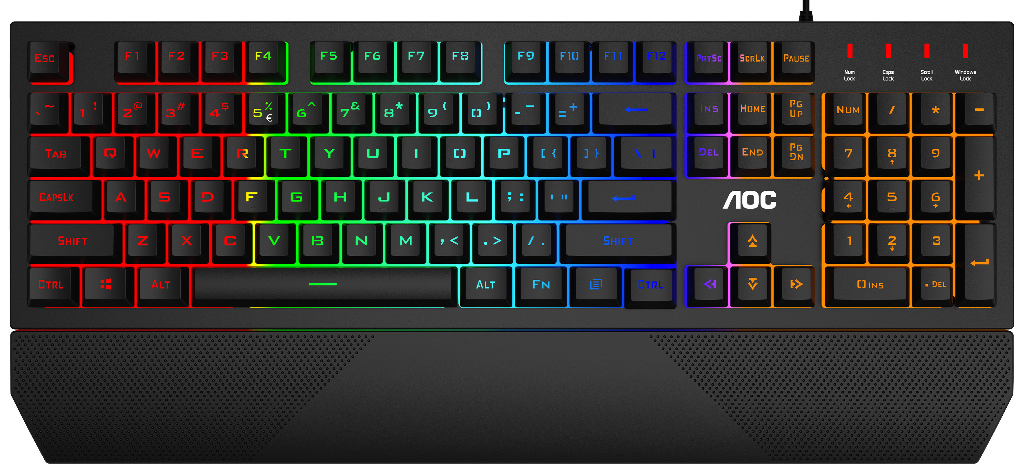 Teclado AOC GK200 RGB Mecânico (PT)