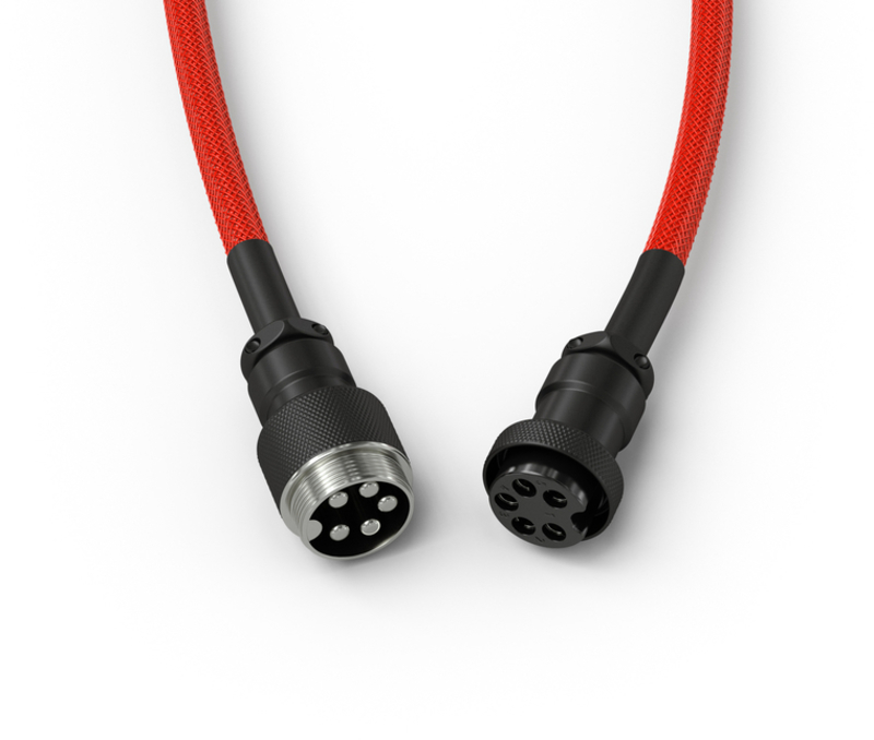 Glorious - Cable Coiled Glorious - Crimson Red