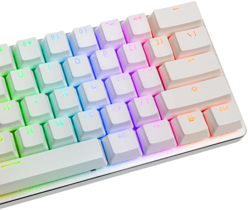 Glorious - Teclado Glorious GMMK Compact White Ice Edition - Gateron-Brown (US)