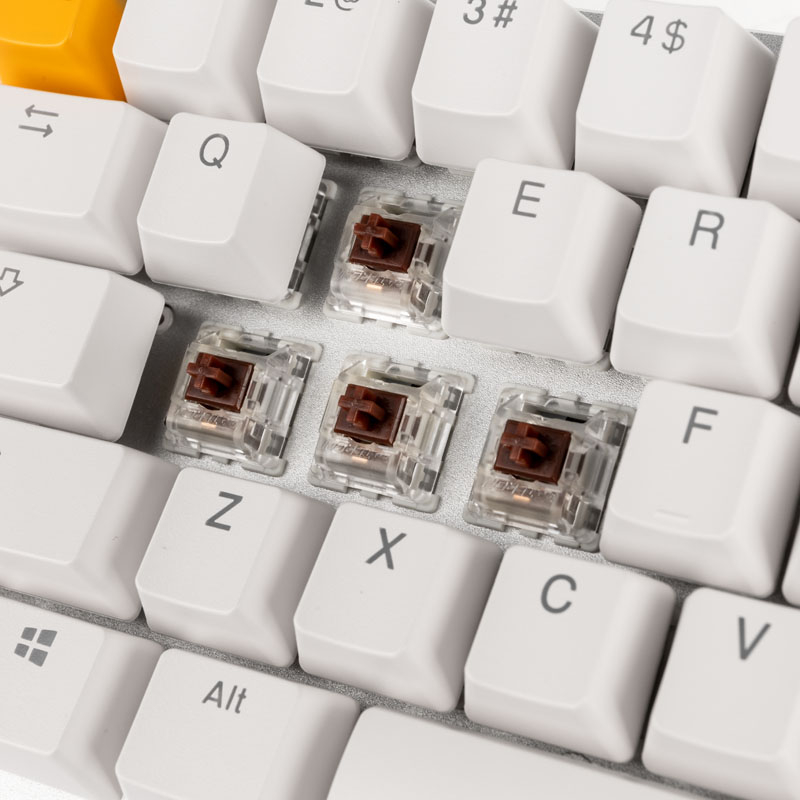 Glorious - Teclado Glorious GMMK Compact White Ice Edition - Gateron-Brown (US)