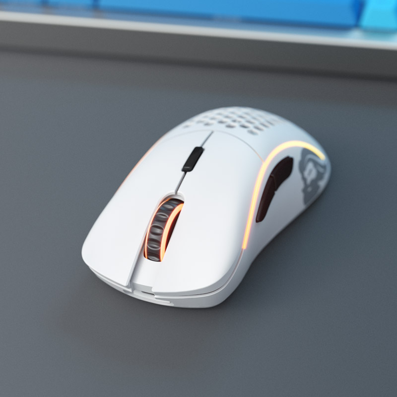 Glorious - Ratón Gaming Glorious Model D Wireless Blanco