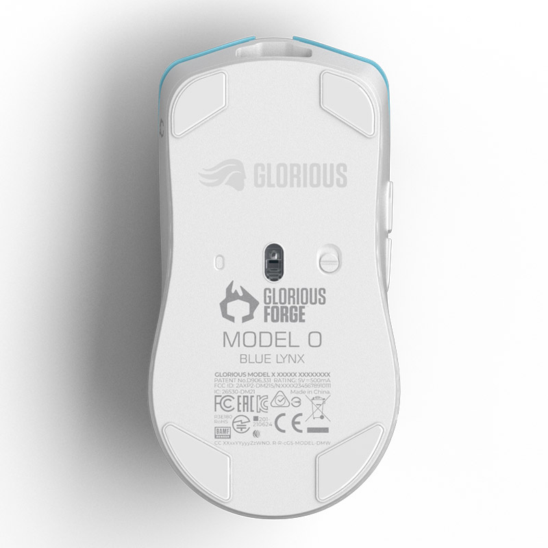 Glorious - Ratón Gaming Glorious Model O PRO Wireless - Blue Lynx - Forge