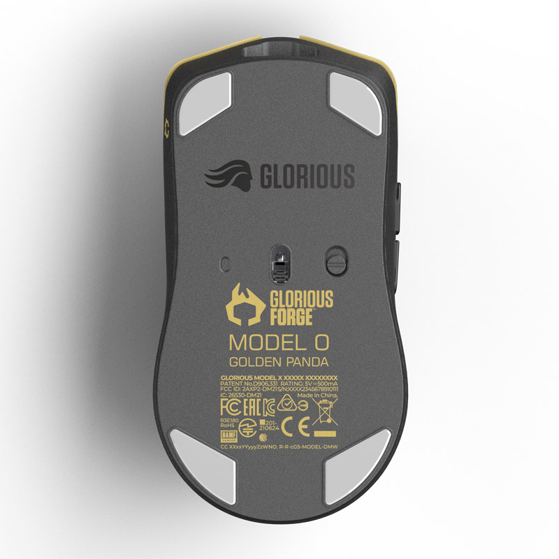 Glorious - Ratón Gaming Glorious Model O PRO Wireless - Golden Panda - Forge